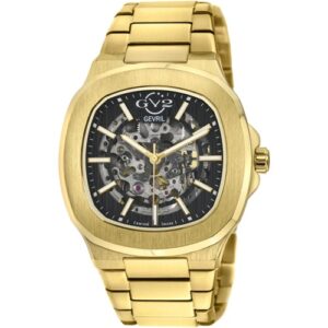 Đồng Hồ GV2 by Gevril Chính Hãng Nam 18115 Potente Swiss Automatic Skeletal Men's Watch