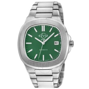 Đồng Hồ GV2 by Gevril Chính Hãng Nam 18108B Potente Automatic Green Dial Men's Watch