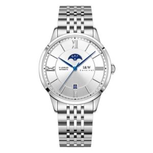 Đồng Hồ Carnival Chính Hãng Nam 528G10 Automatic Silver Men's Watch