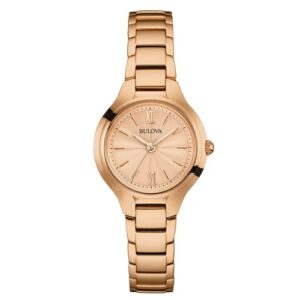 Đồng Hồ Bulova Chính Hãng Nữ 97L151 Classic Rose Dial Ladies Watch