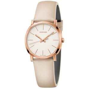 Đồng Hồ Calvin Klein Chính Hãng Nữ K8Q336X2 Posh Quartz White Dial Ladies Watch