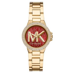 Đồng Hồ Michael Kors Chính Hãng Nữ MK7196 Camille Three-Hand Gold-Tone Stainless Steel Ladies Watch