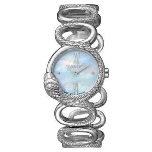 Đồng Hồ Roberto Cavalli Chính Hãng Nữ RV2L016M0016 Silver Stainless Steel Ladies Watch