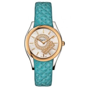 Đồng Hồ Salvatore Ferragamo Chính Hãng Nữ FG4020014 Lirica Analog Display Swiss Quartz Ladies Watch