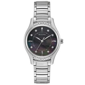 Đồng Hồ Bulova Chính Hãng Nữ 96R242 Stainless Steel Ladies Watch