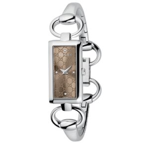 Đồng Hồ Gucci Chính Hãng Nữ YA119508 Tornabuoni Silver Diamond Ladies Watch
