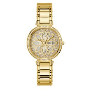 Đồng Hồ Guess Chính Hãng Nữ GW0528L2 Floral Cut-Through Analog Ladies Watch