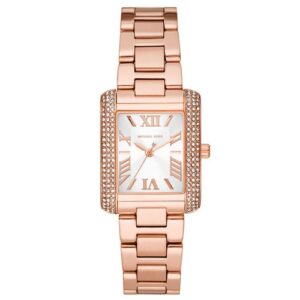 Đồng Hồ Michael Kors Chính Hãng Nữ MK4641 Emery Three-Hand Rose Gold-Tone Stainless Steel Ladies Watch