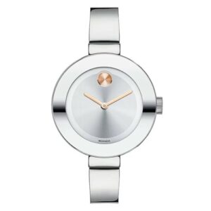 Đồng Hồ Movado Chính Hãng Nữ 3600194 Bold Bangles Stainless Steel Ladies Watch
