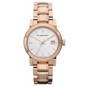 Đồng Hồ Burberry Nam Chính Hãng BU9104 The City Rose Gold-Tone Ladies Watch