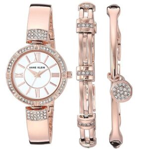 Đồng Hồ Anne Klein Nữ Chính Hãng AK/3294RGST Stainless Steel Ladies Watch