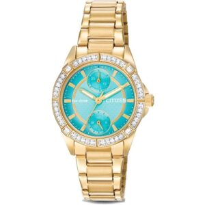 Đồng Hồ Citizen Chính Hãng Nữ FD3002-51X Eco-Drive Eco-Drive Blue Dial Ladies Watch