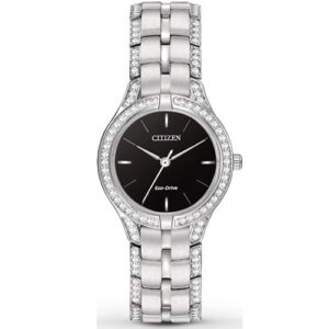 Đồng Hồ Citizen Nữ Chính Hãng FE2060-53E Silhouette Crystal Eco-Drive Ladies Watch