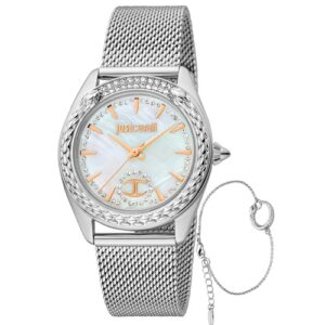 Đồng Hồ Just Cavalli Chính Hãng JC1L195M0215 Animalier Prestigio 2 Stainless Steel Ladies Watch
