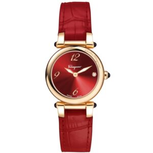 Đồng Hồ Salvatore Ferragamo Nữ Chính Hãng SFEY00319 Idillio Quartz Red Dial Ladies Watch