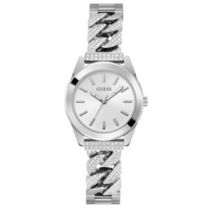 Đồng Hồ Guess Chính Hãng Nữ GW0546L1 Serena Silver Stainless Steel Ladies Watch
