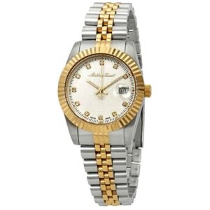 Đồng Hồ Mathey Tissot Chính Hãng Nữ D810BI Mathey III Quartz Crystal Silver Dial Ladies Watch