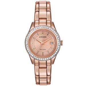 Đồng Hồ Citizen Nữ Chính Hãng FE1123-51Q Silhouette Rose Gold Ladies Watch