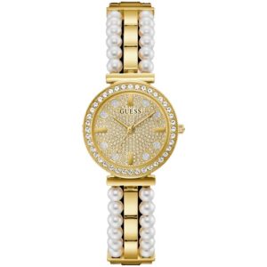 Đồng Hồ Guess Chính Hãng Nữ GW0531L2 Gold-Tone Diamond and Pearl Ladies Watch