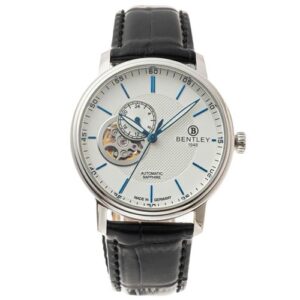 Đồng Hồ Bentley Chính Hãng Nam BL1832-25MWWB Black Leather Men's Watch