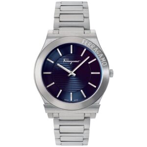 Đồng Hồ Salvatore Ferragamo Chính Hãng Nam SFMP00322 Gancini Blue Dial Men’s Watch