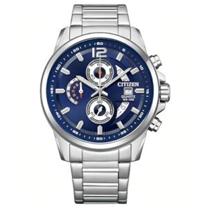Đồng Hồ Citizen Chính Hãng Nam AN3690-56L Chronograph Quartz Blue Dial Men's Watch