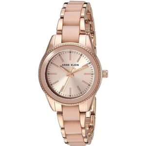 Đồng Hồ Anne Klein Nữ Chính Hãng AK/3212LPRG Resin Bracelet Ladies Watch