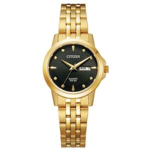 Đồng Hồ Citizen Chính Hãng Nữ EQ0603-59F Quartz Black Dial Ladies Watch