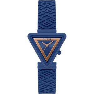 Đồng Hồ Guess Chính Hãng Nữ GW0543L7 Blue Triangle Silicone Ladies Watch