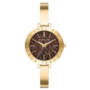 Đồng Hồ Michael Kors Chính Hãng Nữ MK4622 Jaryn Three-Hand Gold-Tone Stainless Steel Ladies Watch