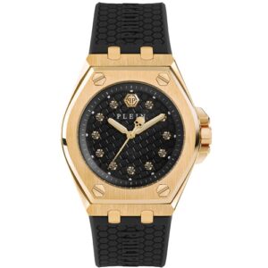 Đồng Hồ Philipp Plein Chính Hãng Nữ PWJAA0322 Plein Extreme Black Silicone Ladies Watch