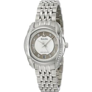 Đồng Hồ Bulova Chính Hãng Nữ 96R141 Precisionist Tanglewood Diamond Bracelet Ladies Watch