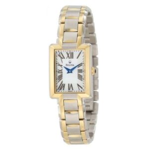 Đồng Hồ Bulova Nữ Chính Hãng 98L157 Mother of Pearl Dial 35mm x 22mm