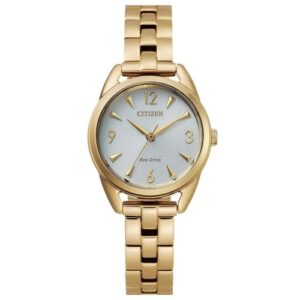 Đồng Hồ Citizen Nữ Chính Hãng EM0682-74A Eco-Drive Gold Ladies Watch