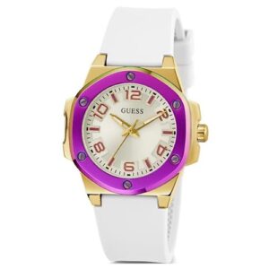Đồng Hồ Guess Chính Hãng Nữ GW0556L2 Analog White Dial Ladies Watch