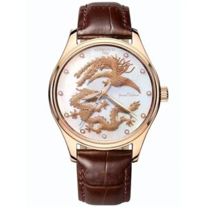 Đồng Hồ Carnival Chính Hãng Nam G79803 Automatic Leather Men's Watch