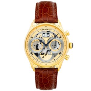 Đồng Hồ Thomas Earnshaw Chính Hãng Nam ES-8260-04 Montre Brown Leather Men's Watch
