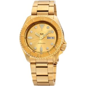 Đồng Hồ Seiko Chính Hãng Nam SRPE74K1 Sports Gold Tone Men's Watch