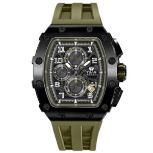 Đồng Hồ Tsar Bomba Chính Hãng Nam TB8204Q Quartz Tonneau Men's Watch