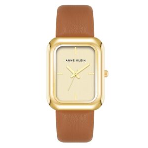 Đồng Hồ Anne Klein Nữ Chính Hãng AK/4198GPHY Quartz Leather Ladies Watch