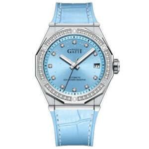 Đồng Hồ Bonest Gatti Chính Hãng Nữ Light Blue Silicone Ladies Watch