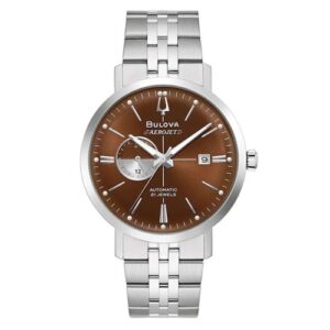 Đồng hồ Bulova Nam Chính Hãng 96B375 Aerojet Chronograph Automatic Brown Men's Watch
