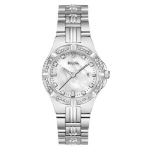 Đồng Hồ Bulova Chính Hãng Nữ 96R136 Casual Diamond Ladies Watch
