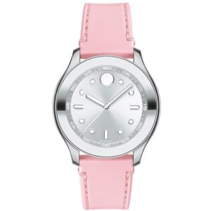 Đồng Hồ Movado. Chính Hãng Nữ 3600414 Bold Pink Silicone Ladies Watch