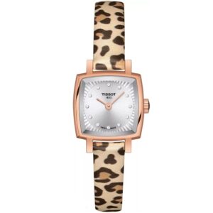 Đồng Hồ Tissot Chính Hãng Nữ T058.109.37.036.00 T0581093703600 Lovely Square Quartz Diamond Ladies Watch
