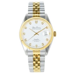 Đồng Hồ Olym Pianus Chính Hãng OP89322AGSK-T Two Tone Stainless Steel