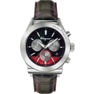 Đồng Hồ Salvatore Ferragamo Chính Hãng Nam FFM100016 1898 Chronograph Men's Watch