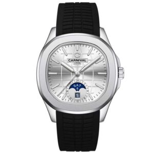 Đồng Hồ Carnival Chính Hãng Nam 8113G-VT-DCS-T Aquanus White Men's Watch