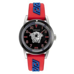 Đồng Hồ Versace Chính Hãng Nam VE2V00622 V-Palazzo Quartz Black Dial Men's Watch