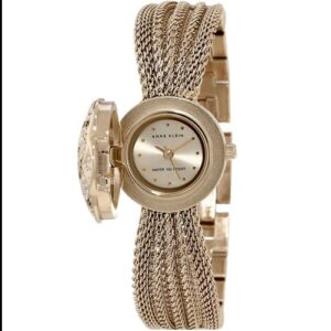 Đồng Hồ Anne Klein Nữ Chính Hãng AK/1046CHCV Premium Crystal-Accented Ladies Watch